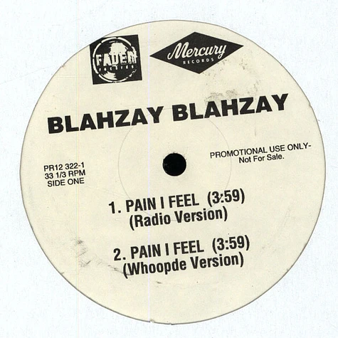 Blahzay Blahzay - Pain I Feel