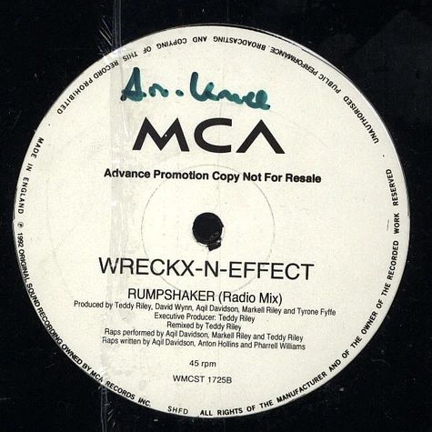 Wreckx-N-Effect - Rump shaker