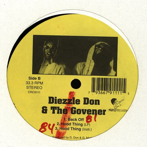 Diezzle Don & The Govener - So Now You Know