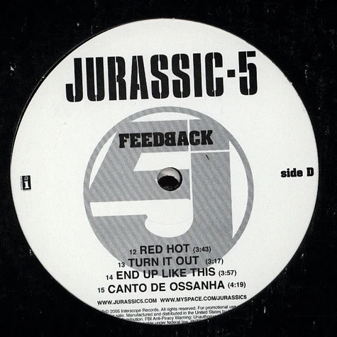 Jurassic 5 - Feedback
