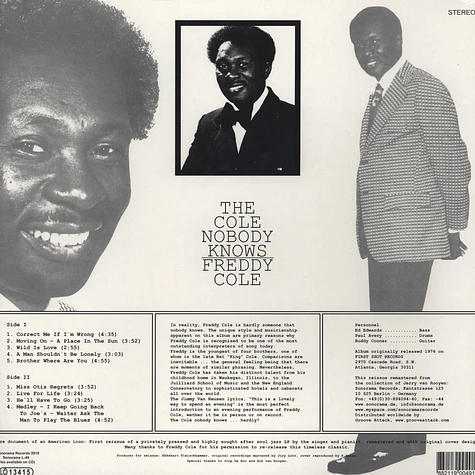 Freddy Cole - The Cole Nobody Knows
