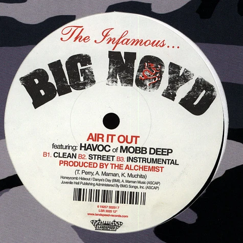 Big Noyd - Holdin' It Down / Air It Out