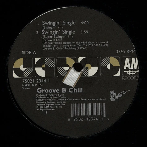 Groove B Chill - Swingin single