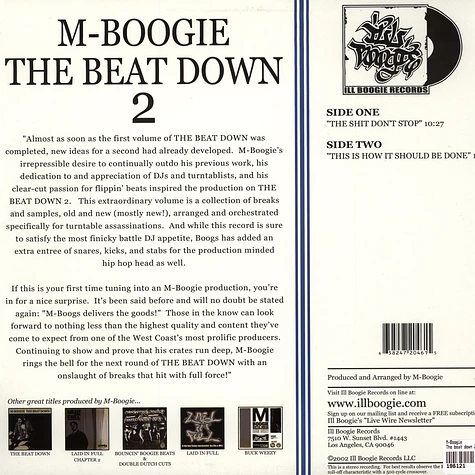M-Boogie - The Beat Down 2