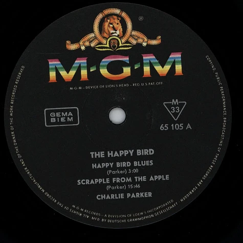 Charlie Parker - The Happy Bird