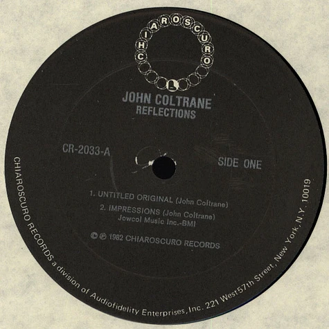 John Coltrane - Reflections
