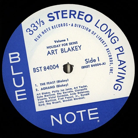 Art Blakey - Holiday For Skins Vol. 1