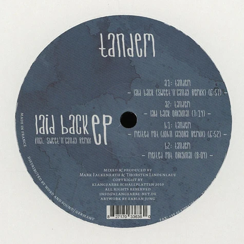 Tandem - Laid Back EP