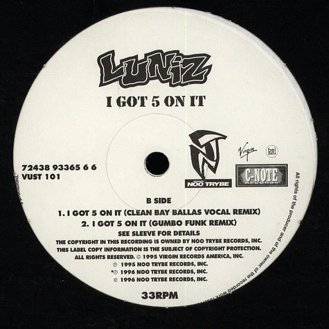 Luniz - I got 5 on it
