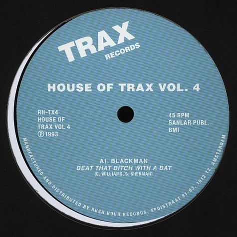 House Of Trax - Volume 4