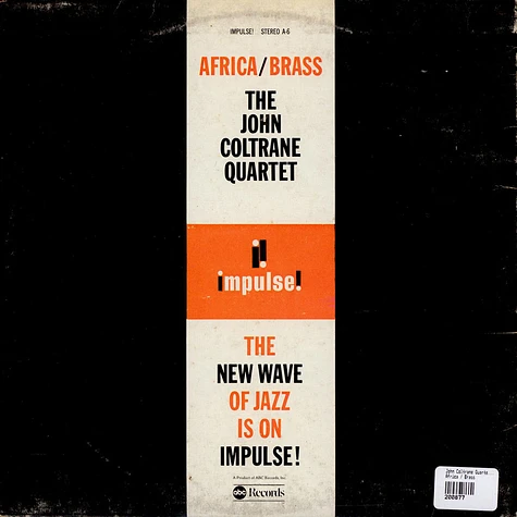 The John Coltrane Quartet - Africa / Brass