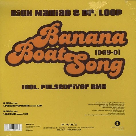 Rick Maniac & Dr. Loop - Banana Boat Song