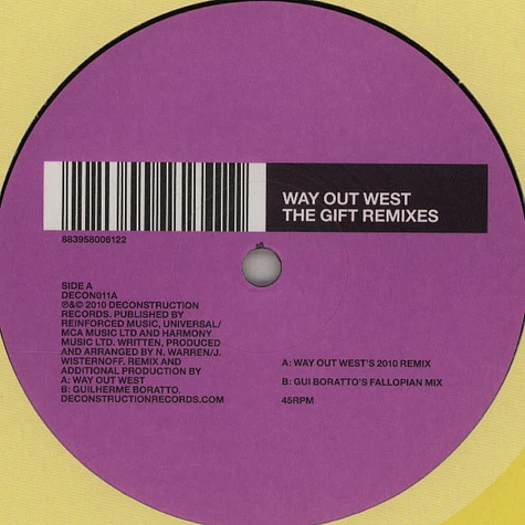 Way Out West - The Gift Remixes