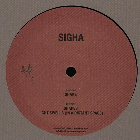 Sigha - Shake EP