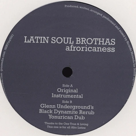 Latin Soul Brothas - Afroricaness