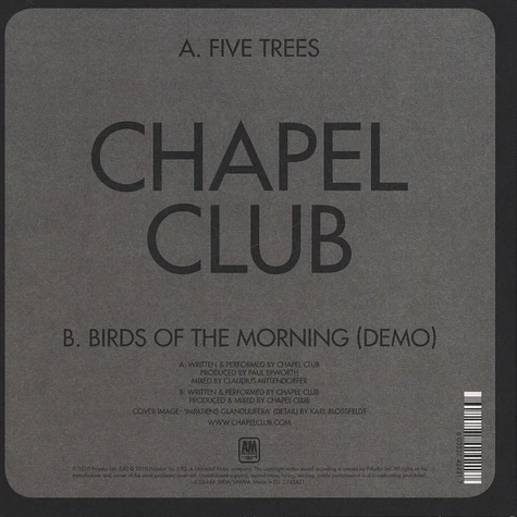 Chapel Club - Five Trees
