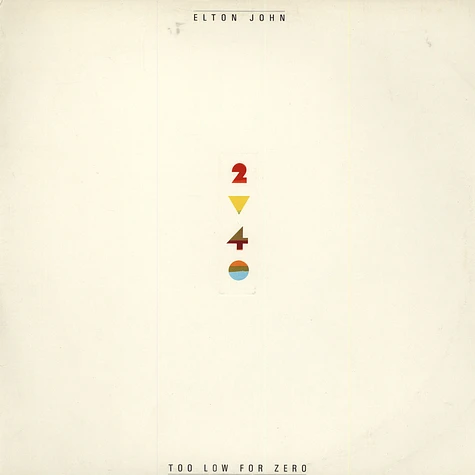 Elton John - Two Low For Zero