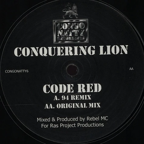 Conquering Lion - Code Red 94 Remix