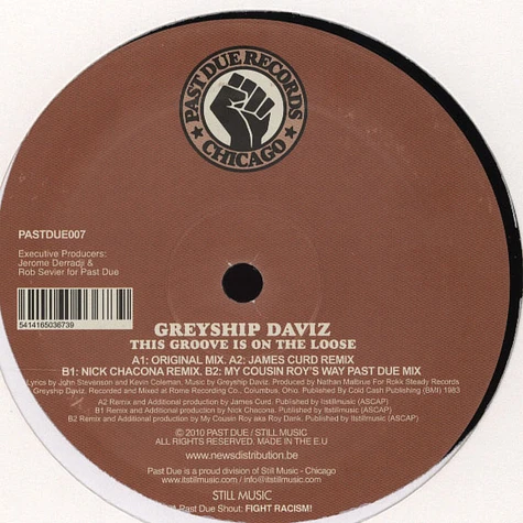 Greyship Daviz - This Groove Is On The Loose