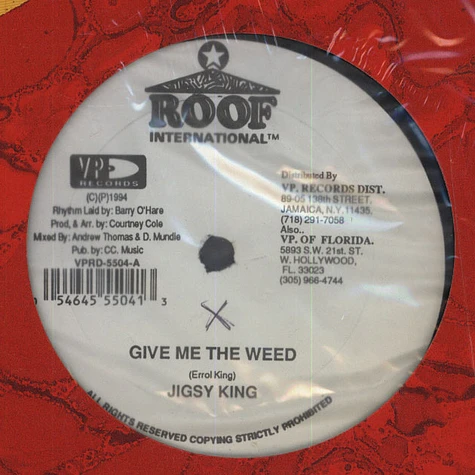 Jigsy King - Give me the weed