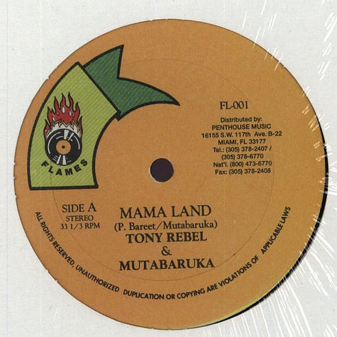 Tony Rebel & Mutabaruka - Mama Land