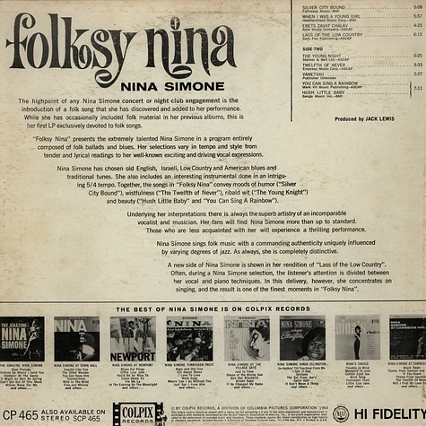Nina Simone - Folksy Nina