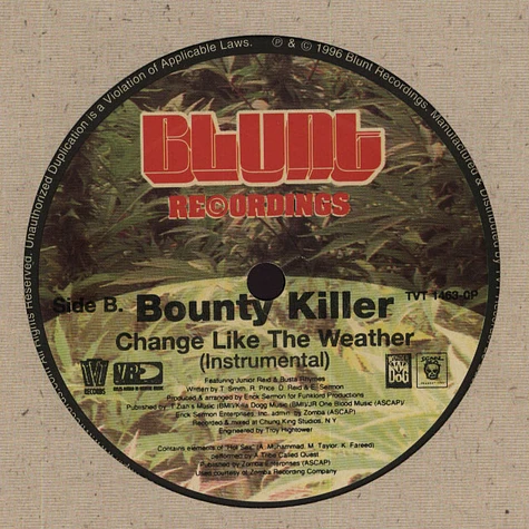 Bounty Killer - Change Like The Weather