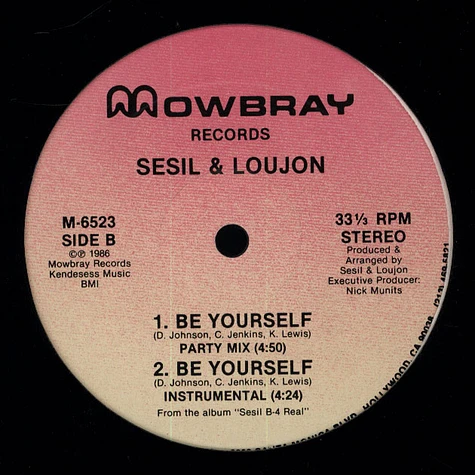 Sesil & Loujon - I Don't Wanna Go / Be Yourself