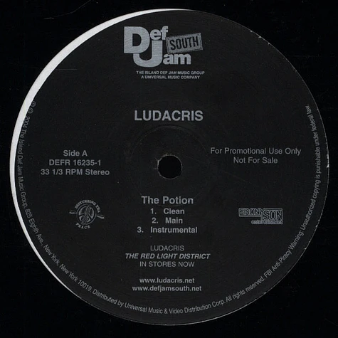 Ludacris - The Potion / Pass Out