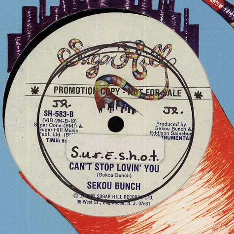 Sekou Bunch - Can't Stop Lovin' You