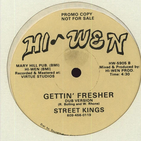 Street Kings - Gettin' Fresher