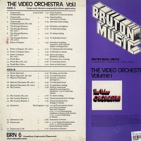 V.A. - The Video Orchestra Volume 1