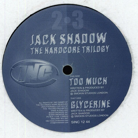 Jack Shadow - The Hardcore Trilogy Part 2