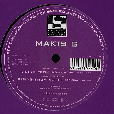 Makis G - Rising From Ashes Mixes
