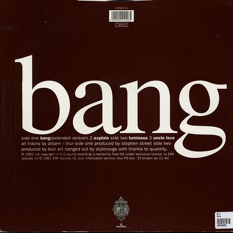 Blur - Bang