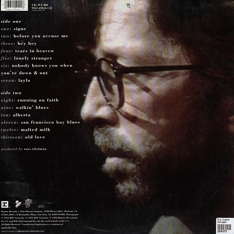 Eric Clapton - Unplugged