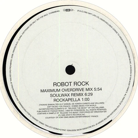 Daft Punk - Robot Rock (Promo 2)