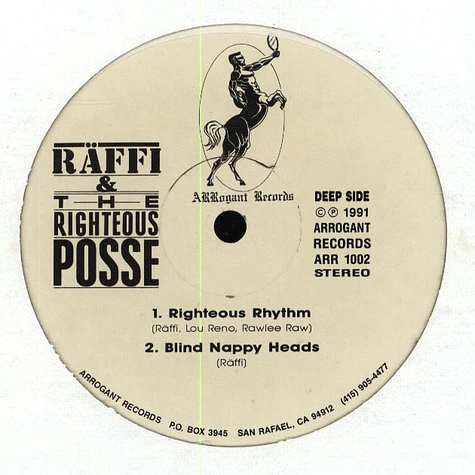 Räffi & The Righteous Posse - Righteous Rhythm