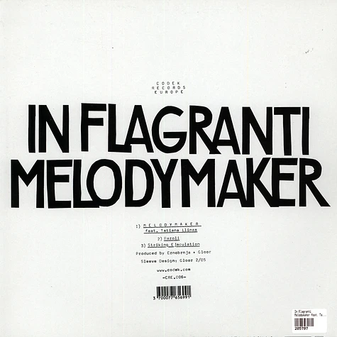 In Flagranti - Melodymaker