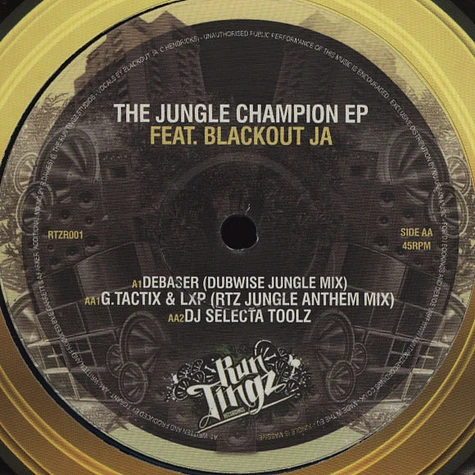 G.Taktix & LXP - The Jungle Champion EP