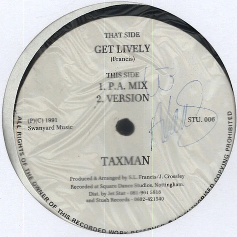 Taxman - Get Lively
