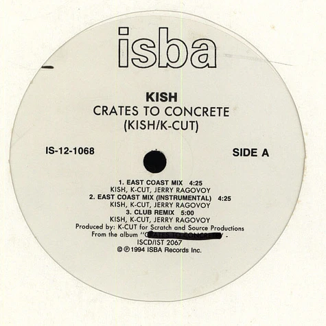 Kish - Crates To Concrete