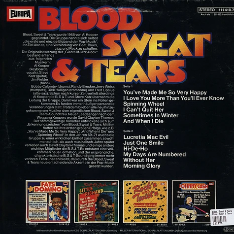 Blood, Sweat & Tears - Blood, Sweat & Tears