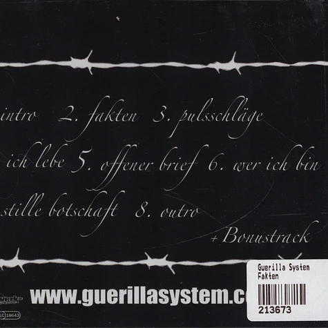 Guerilla System - Fakten