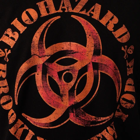 Biohazard - Distressed Logo T-Shirt