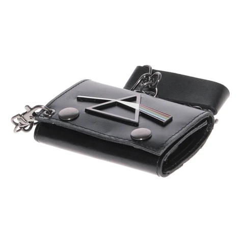 Pink Floyd - Chain Leather Wallet w/ Metal Badge