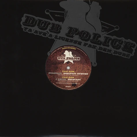Subscape / J Kenzo - Dubpolice / Scion Limited Edition Part 3