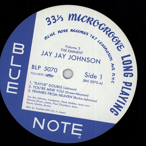 Jay Jay Johnson - The Eminent Volume 3