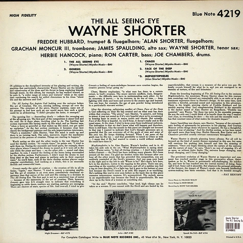 Wayne Shorter - The All Seeing Eye