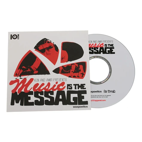 101 Apparel x Kon & Amir - Music Is The Message Women T-Shirt